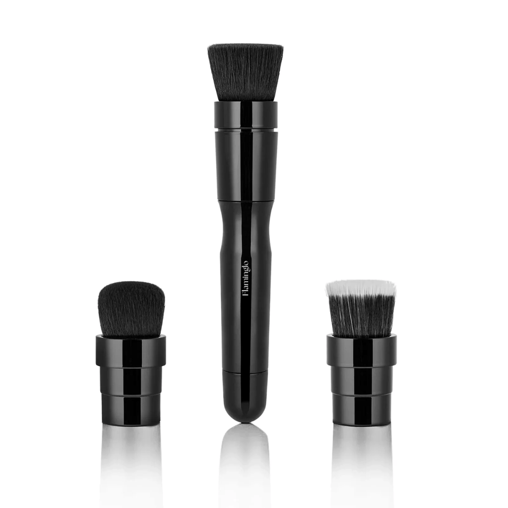 Flaminglo™ Rotating Makeup Brush - All Heads (One Set, 2 Years) - Flaminglo